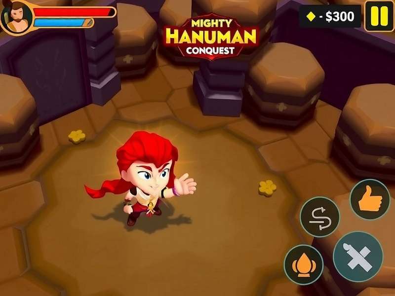 Mighty Hanuman Conquest Gameplay Screenshot